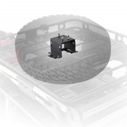 Supporto per ruota di scorta per portapacchi Defender