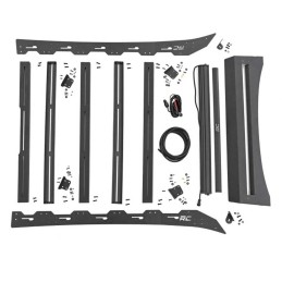 Portapacchi con barra luminosa a LED da 40"