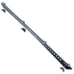 Portapacchi con binari di montaggio 220x142.5 cm