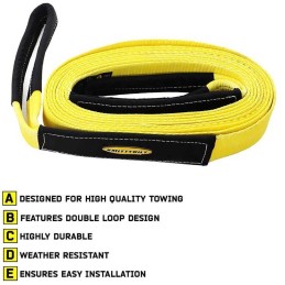 Cinghia di recupero traino 3"x30'