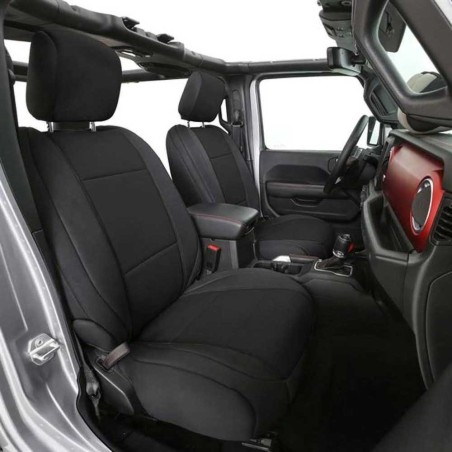 Set coprisedili in neoprene nero