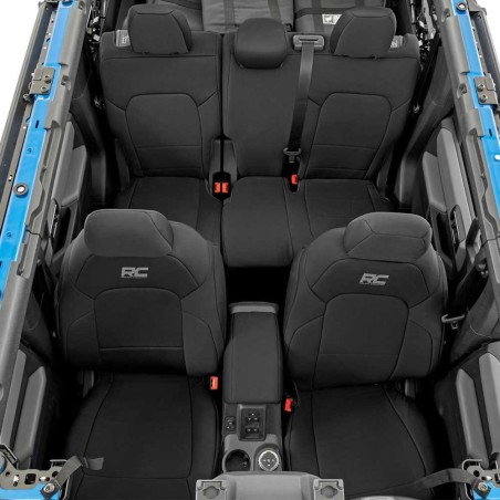 Set coprisella in neoprene nero