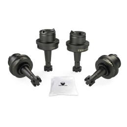 Giunti sferici senza zigrinatura superiore e inferiore