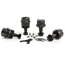 Giunti sferici con zigrinatura superiore e inferiore