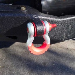 Isolatori D-ring rosso (paio)