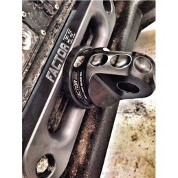 ProLink con perno in titanio e protezione in gomma rosso