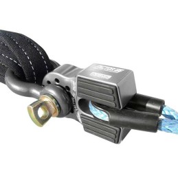 Flatlink con perno in titanio e protezione in gomma grigio