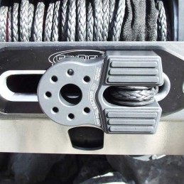 Flatlink con perno in titanio e protezione in gomma grigio