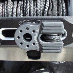 Flatlink con perno in titanio e protezione in gomma nero