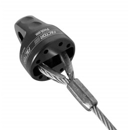 ProLink con perno in titanio e protezione in gomma nero