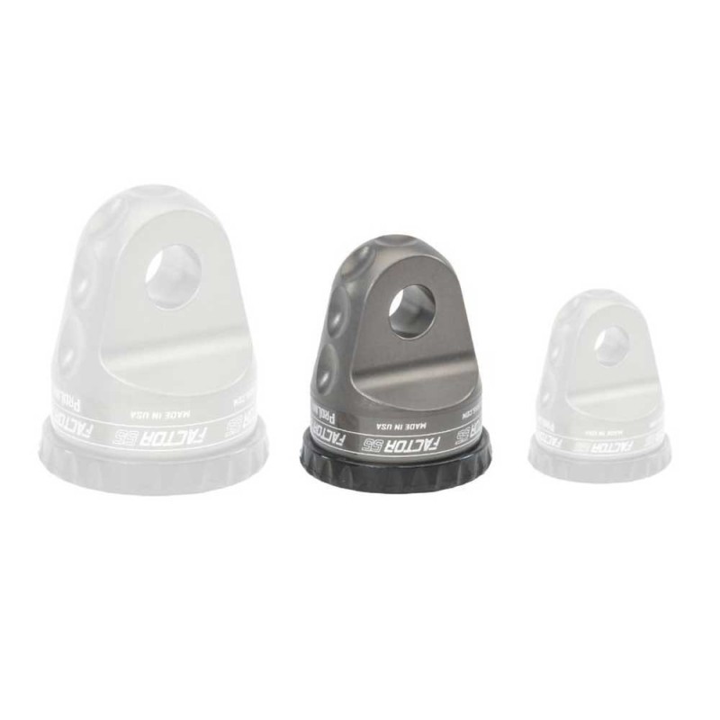 ProLink con perno in titanio e protezione in gomma grigio