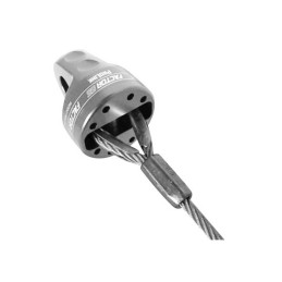 ProLink con perno in titanio e protezione in gomma grigio