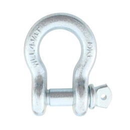 Anello a D zincato 7/8"