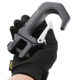 Gancio verricello forgiato nero Delta Series 12000