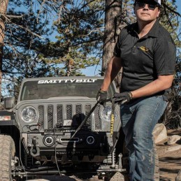 Gancio verricello forgiato nero Delta Series 12000