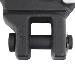 Gancio verricello forgiato nero Delta Series 18000 lbs