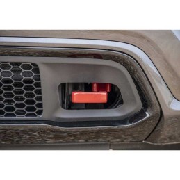 Ganci traino anteriori rosso