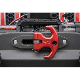 Tassello per verricello in alluminio rosso