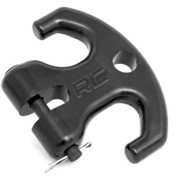 Tassello per verricello in alluminio nero