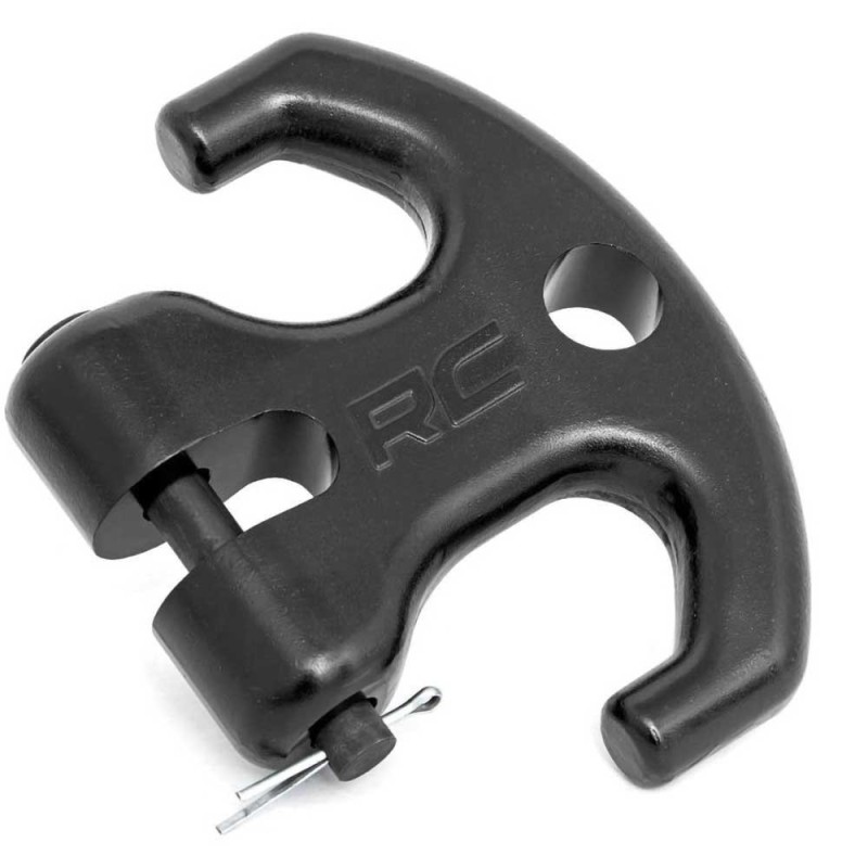 Tassello per verricello in alluminio nero