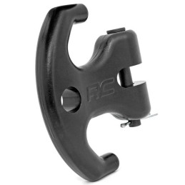 Tassello per verricello in alluminio nero