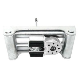 Flatlink con perno in titanio e protezione in gomma argento