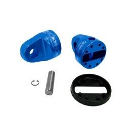 Prolink con perno in titanio e protezione in gomma blu