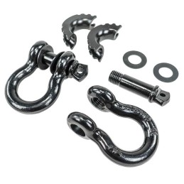 Grilli D-ring neri 3/4"