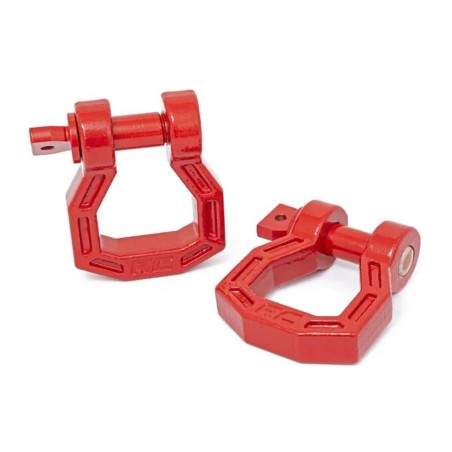 Kit grillo D-ring rosso 3/4"