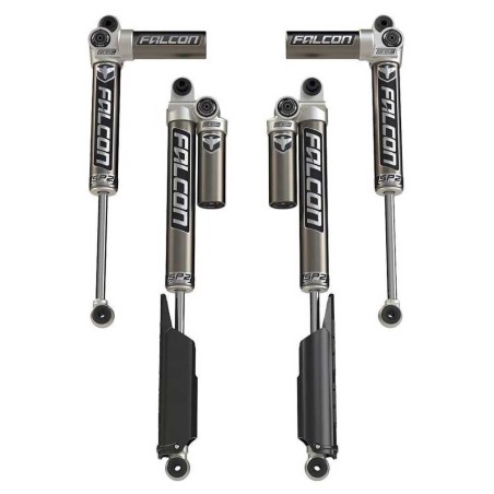 Kit ammortizzatori Falcon SP2 3.1 Piggyback Petrol Lift 0-1.5"