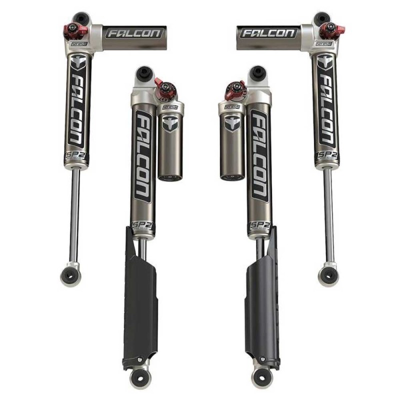Kit ammortizzatore Falcon SP2 3.3 Fast Adjust Piggyback Petrol Lift 2-4.5"