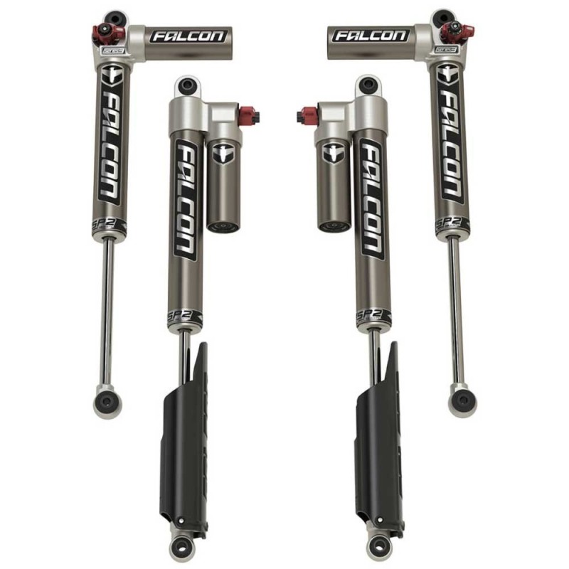 Kit ammortizzatori Falcon SP2 3.3 Fast Adjust Piggyback Lift 3.5-4.5"