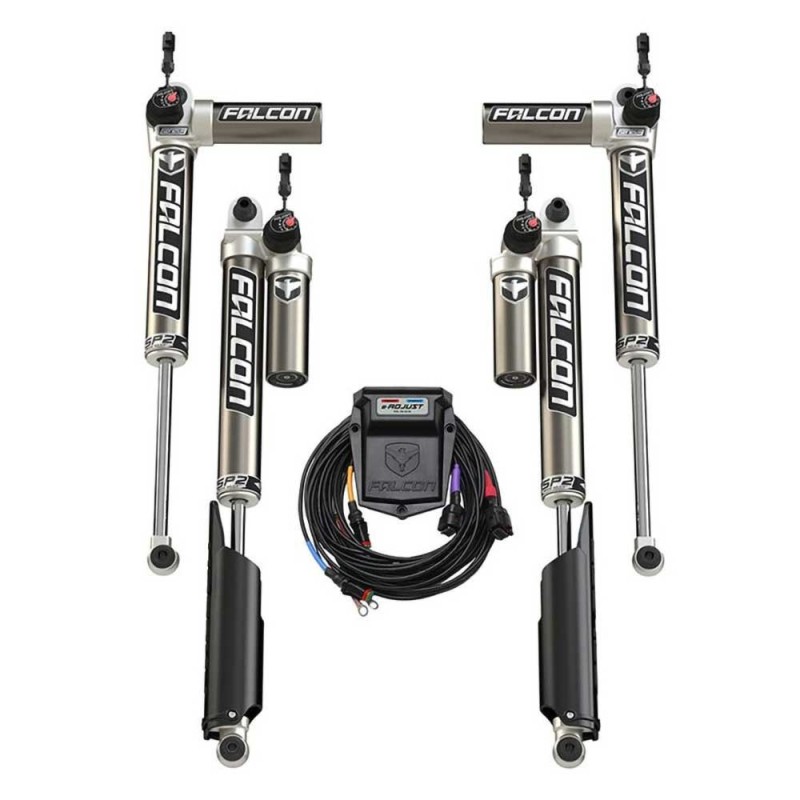 Kit ammortizzatori Falcon SP2 3.5 e-Adjust Piggyback Petrol Lift 2-4.5"