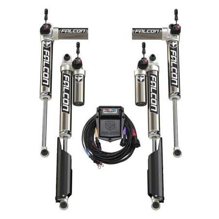 Kit ammortizzatori Falcon SP2 3.5 e-Adjust Piggyback Petrol Lift 2-4.5"