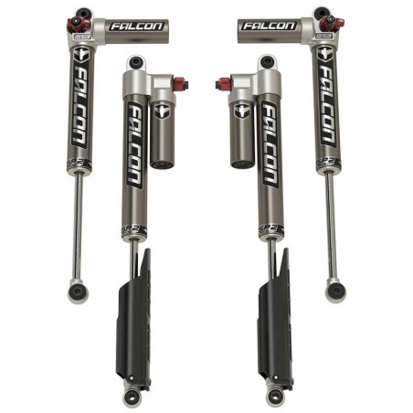 Kit ammortizzatori Falcon SP2 3.3 Fast Adjust Piggyback Petrol Lift 0-1.5"