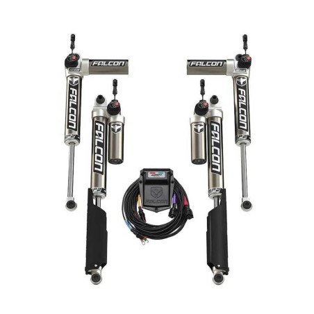 Kit ammortizzatori Falcon SP2 3.5 e-Adjust Piggyback Petrol Lift 2-4.5"