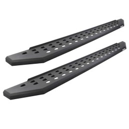 Pedane laterali nero goffrato RB20