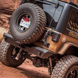 Supporto per antenna CB incernierato per ruota di scorta Alpha