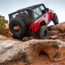 Kit montaggio ruota di scorta HD regolabile Alpha 5x5"