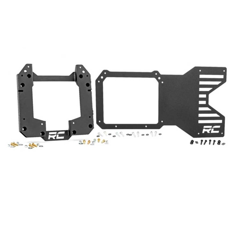 Riposizionamento ruota di scorta con staffa di rinforzo