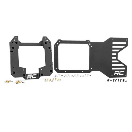 Riposizionamento ruota di scorta con staffa di rinforzo