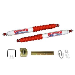 Doppio stabilizzatore di sterzo bianco