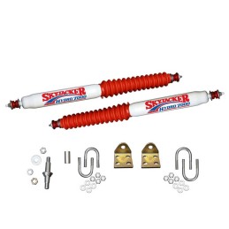 Doppio stabilizzatore di sterzo bianco