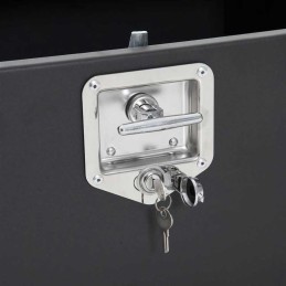 Scatola portaoggetti posteriore con serratura