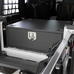 Scatola portaoggetti posteriore con serratura