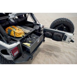 Scatola portaoggetti posteriore con serratura