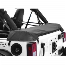 Stivaletto con capote morbida Denim Black