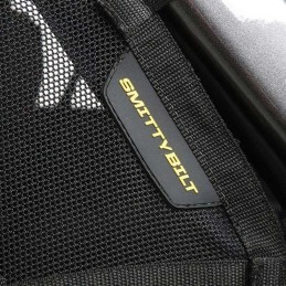 Mantello in rete sui lati e sul retro