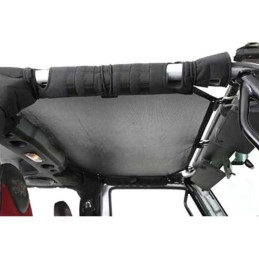 Mantello capote in rete estesa