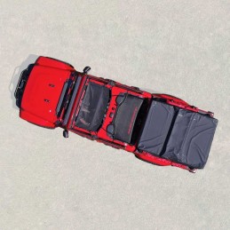 Copertura tetto a rete con top morbido